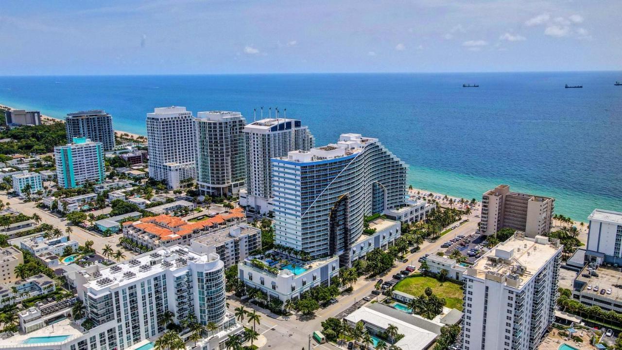 Last Min Weeknd Sale! Luxury Corner 1 Bedroom W Residence With Fantastic Intercoastal Views, Pool & Hot Tub Fort Lauderdale Exterior photo